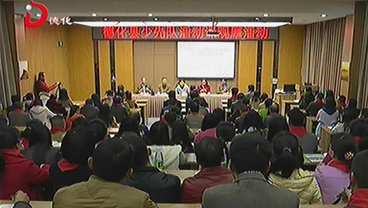 观摩少先队活动课 推动县少先队工作上新水平 - 憨鼠网