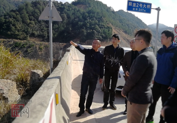 市公路局到德化开展公路边坡地质灾害监测系统现场勘察工作 - 憨鼠网