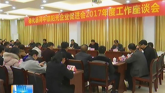 浔中镇阳光企业促进会召开2017年度工作座谈会 - 憨鼠网