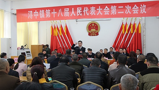 浔中镇第十八届人大二次会议隆重召开 - 憨鼠网