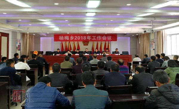 杨梅乡召开全乡工作会议 - 憨鼠网