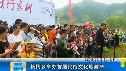 杨梅乡举办首届民俗文化旅游节 - 憨鼠网