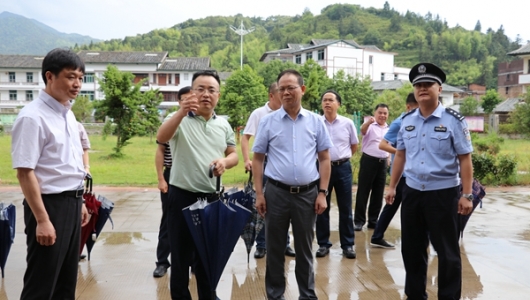 市委常委、政法委书记林锦明到德化督导调研扫黑除恶专项斗争工作 - 憨鼠网