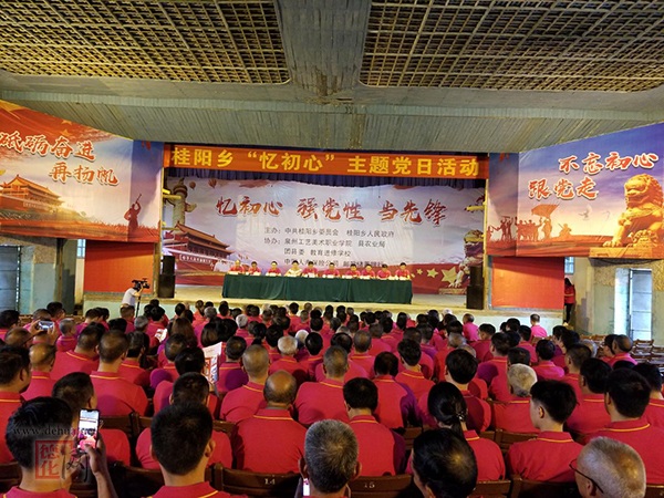 桂阳乡开展“忆初心、强党性、当先锋”主题党日活动 - 憨鼠网