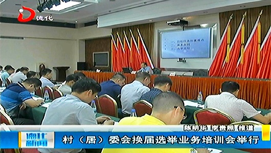村（居）委会换届选举业务培训会举行 - 憨鼠网