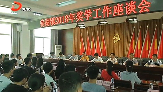 美湖镇发放奖学助学金 - 憨鼠网