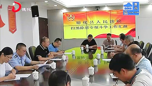 县领导督导扫黑除恶专项斗争工作情况 - 憨鼠网