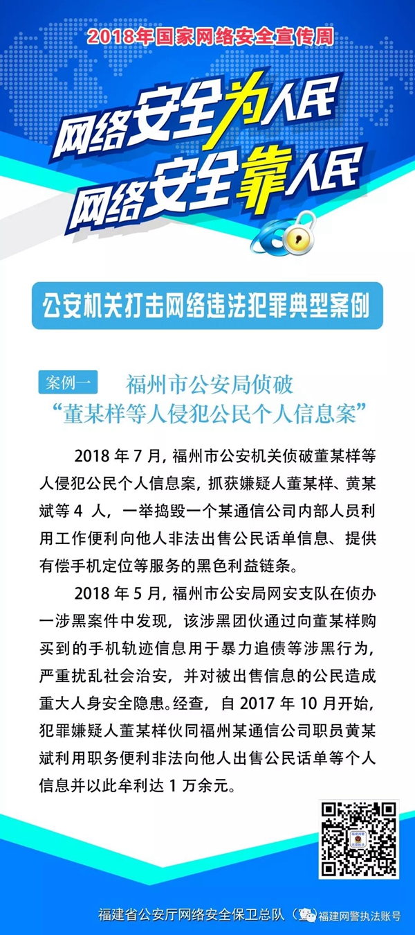 【关注】福建公安机关打击网络违法犯罪典型案例 - 憨鼠网