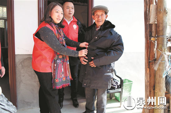温暖一冬 助孤寡老人平安过年 - 憨鼠网