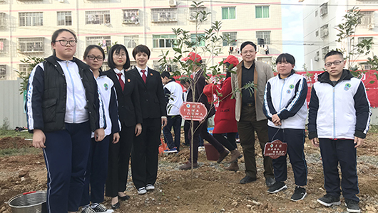 德化法院携手社区开展“学雷锋青年志愿植树”活动 - 憨鼠网