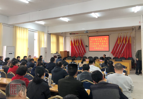 浔中镇召开平安建设（平安校园）业务培训会 - 憨鼠网