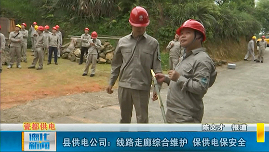 县供电公司：线路走廊综合维护 保供电保安全 - 憨鼠网