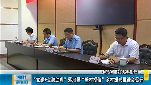 “党建+金融助理”落地暨“整村授信”乡村振兴推进会召开 - 憨鼠网