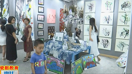 城关幼儿园：幼儿美术作品展 展童心童梦 - 憨鼠网