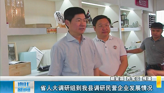 省人大调研组到德化调研民营企业发展情况 - 憨鼠网