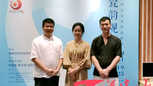德化三位青年瓷艺家作品在榕联展令人印象深刻 - 憨鼠网