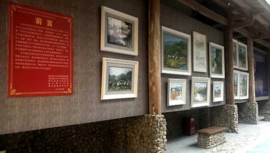德化县庆祝新中国成立70周年“美丽乡村”写生作品展开展 - 憨鼠网