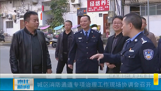 城区消防通道专项治理工作现场协调会召开 - 憨鼠网