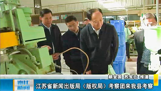 江苏省新闻出版局（版权局）考察团来德化考察 - 憨鼠网