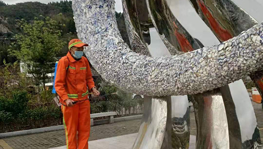 做好疫情防控 泉州养路工盯上德化“网红打卡地” - 憨鼠网