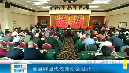全县群团代表座谈会召开 - 憨鼠网