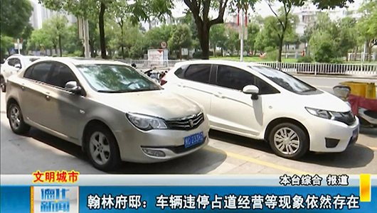 翰林府邸：车辆违停占道经营等现象依然存在 - 憨鼠网