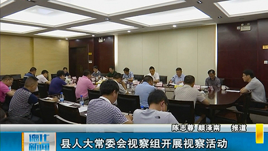 县人大常委会视察组开展视察活动 - 憨鼠网