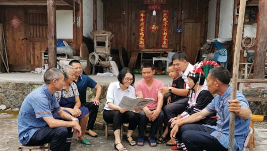 葛坑镇：“农家新语”进村寨 - 憨鼠网
