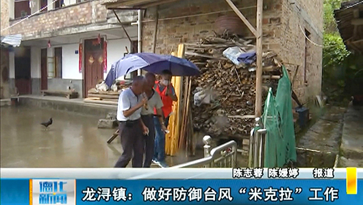 龙浔镇：做好防御台风“米克拉”工作 - 憨鼠网
