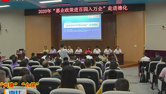 省“惠企政策进百园入万企”走进德化县 - 憨鼠网
