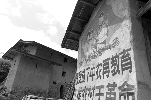 知青纪念墙前的沉思 - 憨鼠网