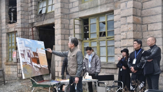 中国美协主席范迪安携油画名家云集瓷都德化绘美景 - 憨鼠网