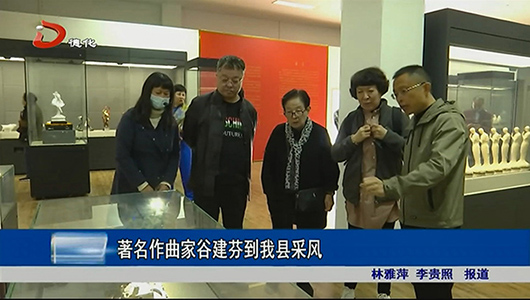 著名作曲家谷建芬到德化县采风 - 憨鼠网