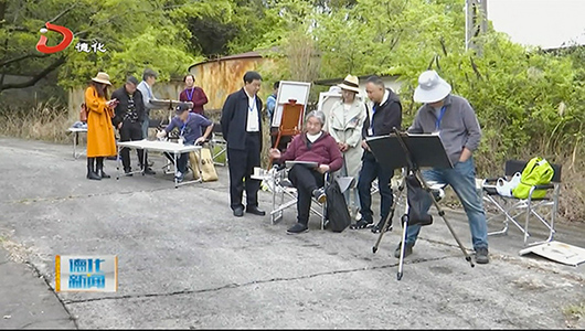 福建名画家到德化县采风写生 - 憨鼠网
