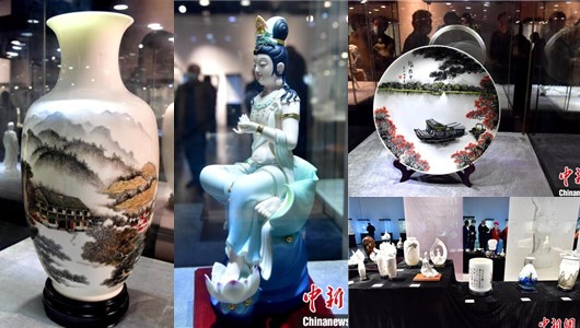 百余件德化陶瓷精品亮相福州 - 憨鼠网