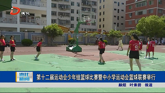 第十二届运动会少年组篮球比赛暨中小学生运动会篮球联赛举行 - 憨鼠网